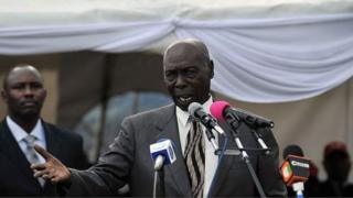 L'ancien président kényan, Daniel Arap Moi