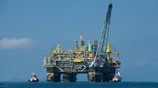 Plataforma da Petrobras
