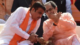 नितीन गडकरी, उद्धव ठाकरे