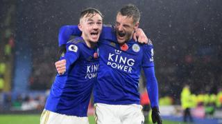 Jamie Vardy da James Maddison