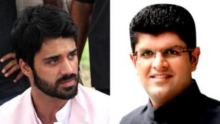 भव्य विश्नोई, दुष्यंत चौटाला