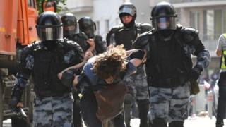 Митинг в Москве