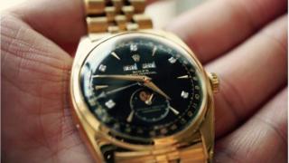 Chiếc đồng hồ Rolex nạm kim cương của Cựu Hoàng Bảo Đại trong lần bán năm 2002