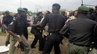 Awọn agbofinro ni Naijiria