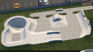 Skate park plan