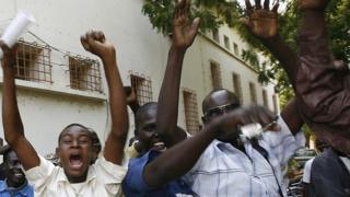 tchad, manif