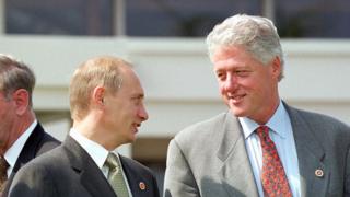 Путин и Клинтон