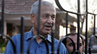 AQ Khan en arresto domiciliario en febrero de 2009.