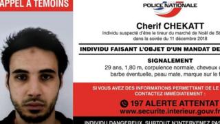 Police notice for Chérif Chekatt