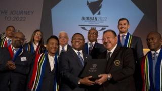 Jami'an gwamnatin Afirka ta Kudu da na gasar Commonwealth