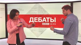 Канделаки и Усачев имитируют бокс