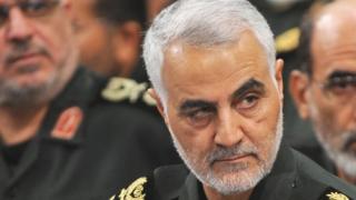 قاسم سلیمانی در پی حمله آمریکا کشته شد