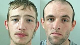 Andrew Tait (left) and George Preshur (right)