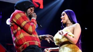 Rappers, Offset and Cardi B