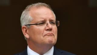 Australia's Prime Minister Scott Morrison