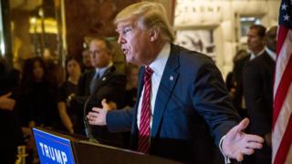Trump's fortune drops $800m in one year - BBC News