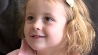 Four-year-old Farrah Morton