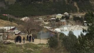 Bayıl yamacı, Buxta küçəsi ev çöküb