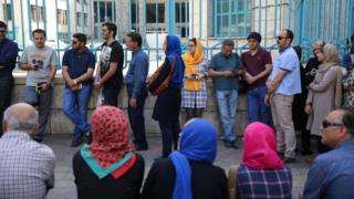 حوزه رای گیری در تهران
