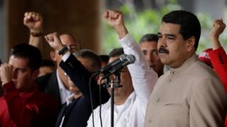 El presidente de Venezuela, Nicolás Maduro.