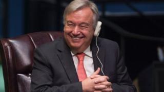 Katibu mkuu wa Umoja wa Mataifa Antinio Guterres
