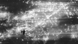 in_pictures An RAF bomber over Hamburg, 1943