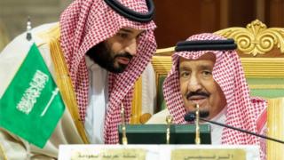 الملك سلمان بن عبد العزيز وولي العهد محمد بن سلمان