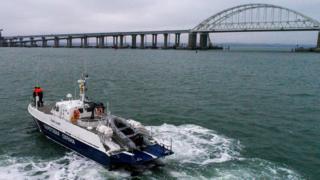 Russian patrol boat, Kerch Strait, 5 Dec 18