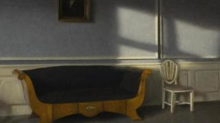 Pintura de Vilhelm Hammershøi