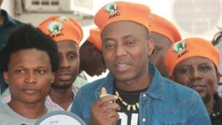 Omoyele Sowore bụ onye ndu pati African Action Congress