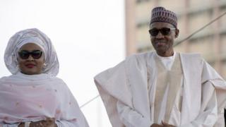Aisha y Muhammadu Buhari