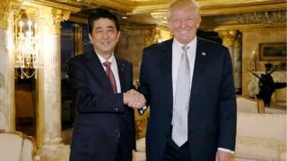 Ông Trump và ông Abe