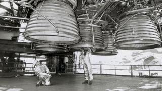 Saturn V engines