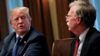 Trump y John Bolton