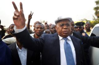 Kiongozi wa upinzani nchini DRC Etienne Tshisekedi