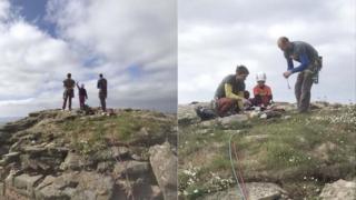 Edward and his coaches at top of the stack