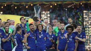 Chelsea a remporté cinq grands trophées européens: une Ligue des champions, deux ligues Europa et deux coupes de vainqueurs de coupe
