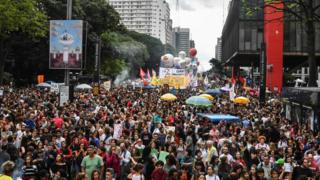 Protesto nesta quarta em São Paulo