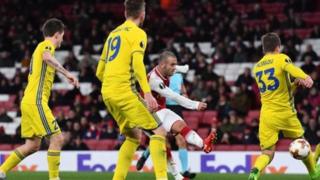 Lokacin da Jack Wilshere ke ci wa Arsenal kwallon