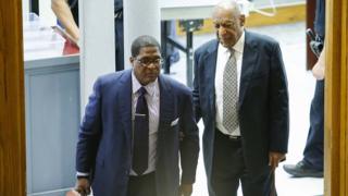 Cosby and lawyer