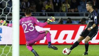 Cristiano Ronaldo na cin kwallo ta biyu