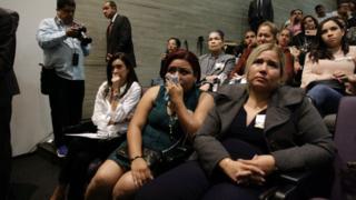 Familiares de Victimas