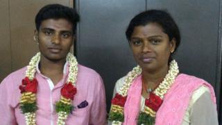 திருநங்கை மணமகள் திருநம்பி மணமகன்