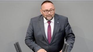 Frank Magnitz speaking in the Bundestag