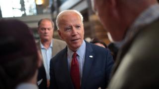 Biden speaks to supporters