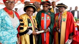 Olusegun Obasanjo da Farfesa Abdallah
