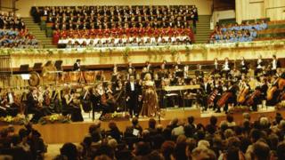 St David's Day concert in 1984