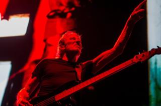 British singer and songwriter Roger Waters