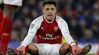 Sanchez gbara bọọlụ n'Arsenal afọ atọ tupu ọ gawa na Manchester United n'afọ 2018