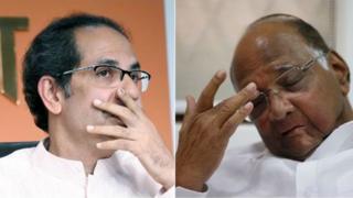 ఉద్ధవ్ ఠాక్రే, శరద్ పవార్